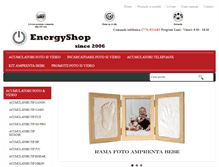 Tablet Screenshot of energyshop.ro